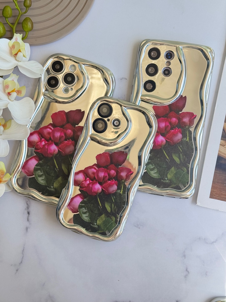 قاب Rose آیفون و سامسونگ و شیائومی (کدC1997)