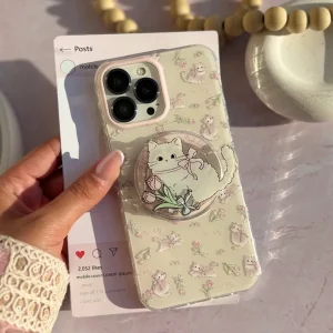 قاب گربه بازیگوش با پاپ سوکت مگنتی (کدC2146)